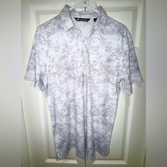 Travis Mathew Stay On Target Golf Polo. Size Medium. VGUC - Picture 2 of 14